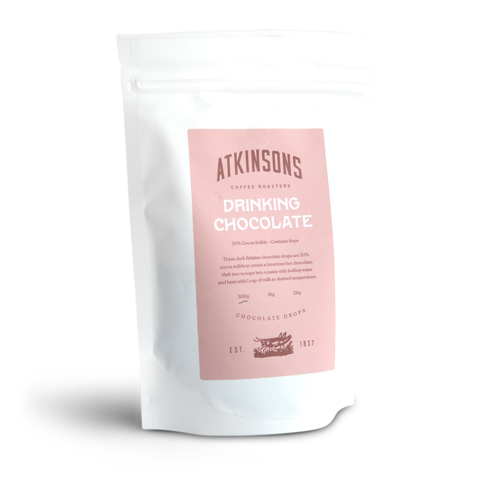 Hot Chocolate Drops Atkinsons Coffee Roasters UK